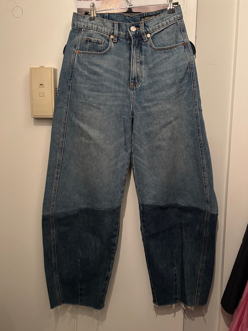 Blank NYC balloon leg ankle jeans